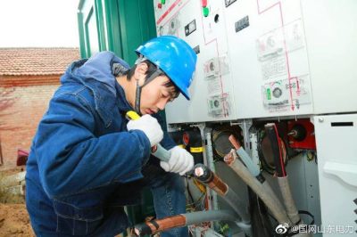 10千伏高塘線對新增環(huán)網柜進行電纜頭制作